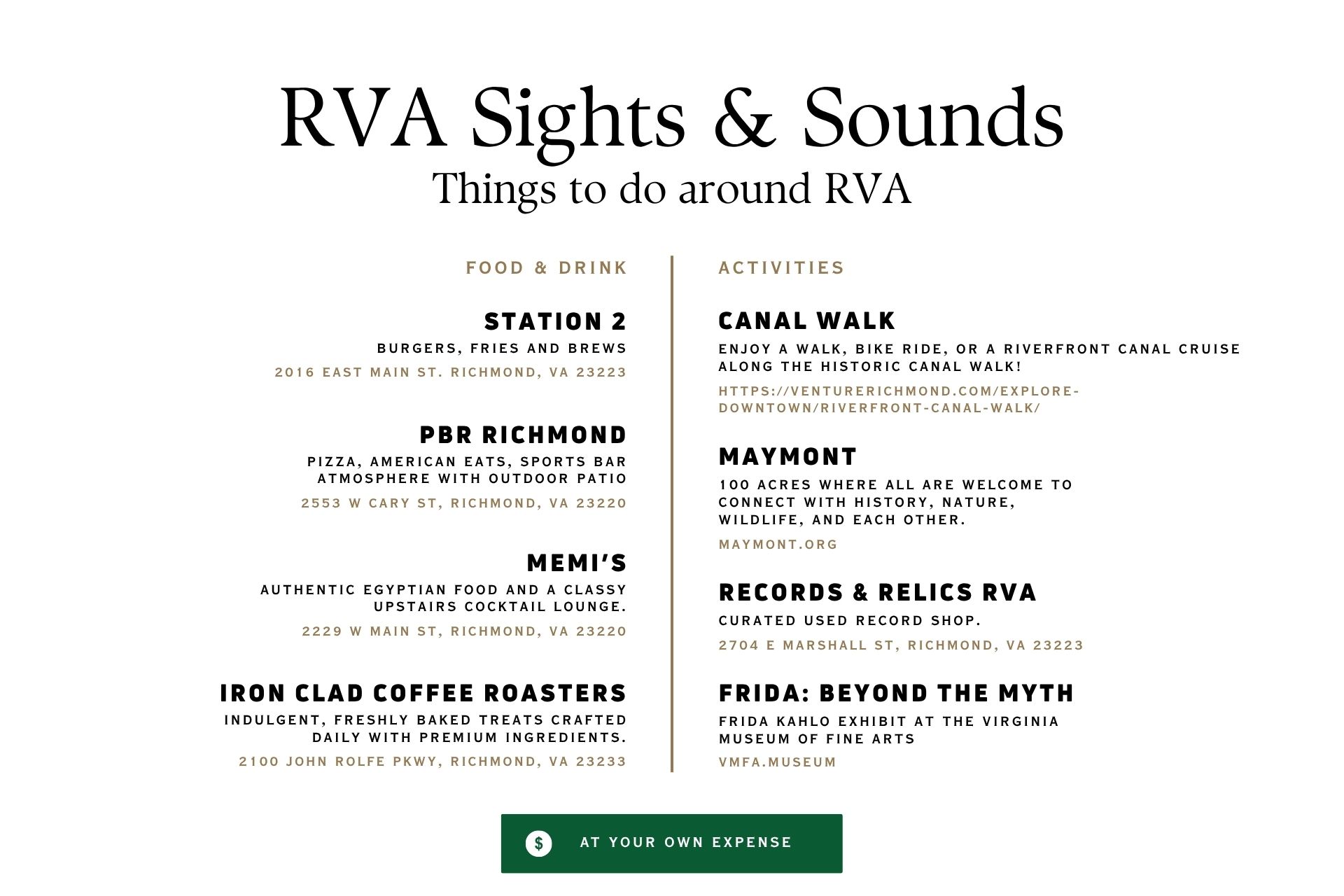 EXPLORE RVA